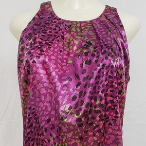 Apt 9 Sleeveless Top size Medium Stretch Purple